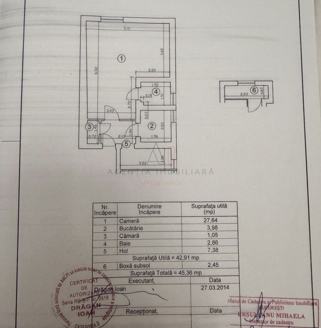 Studio modern cu boxă | 45 mp utili | Inima cartierului Primăverii - Poză 15