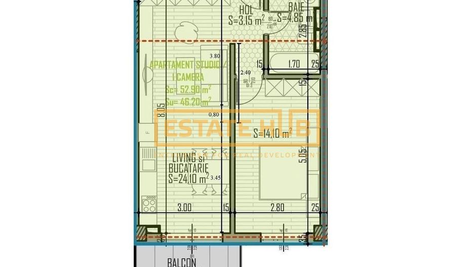 Apartament 2 camere | langa Rivus Mall | 0% Comision - Poză 6