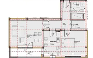 Apartament 2 camere LA CHEIE - Selimbar, Sibiu - Schiță 11