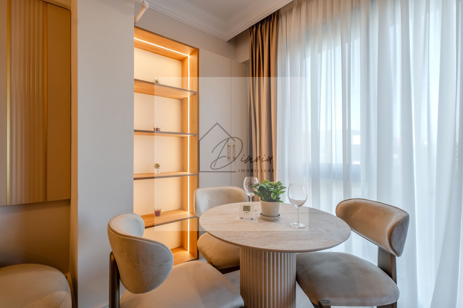 Studio dublu Ivory Residence Pipera I lux mobilat I balcon I COM0% - Poză 44