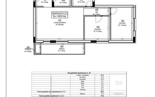 Apartament cu 3 camere/67mp/imobil calitativ/CF. - Poză 4