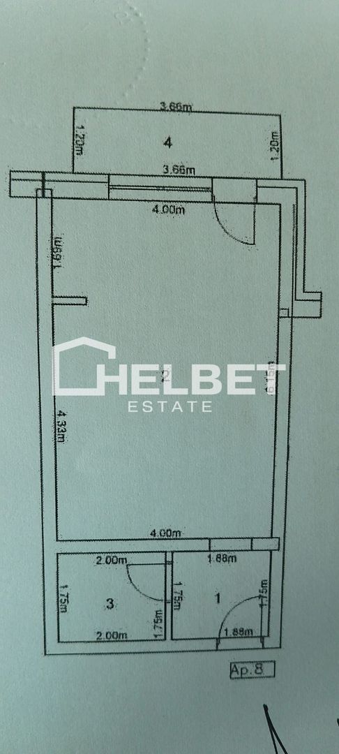Garsonieră / Balcon / Bloc Nou / Subcetate Residence - Poză 4