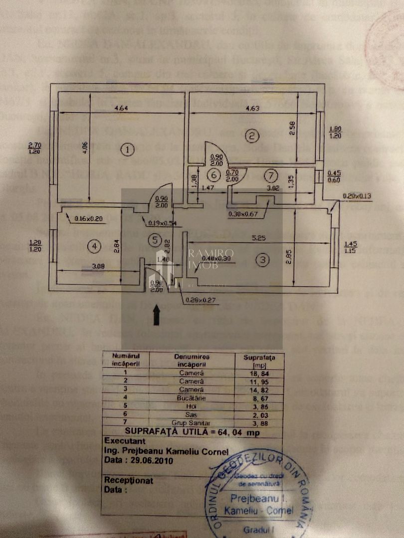 Apartament 3 camere decomandat Salaj - Poză 11