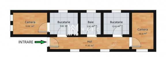 Casa 3 Camere | Teren 2500 mp | Rusi - Poză 8