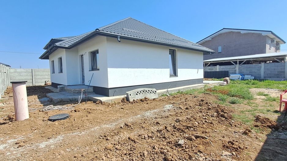Dragomiresti Vale, casa individuala pe parter, 4 camere, teren 450 mp - Poză 1