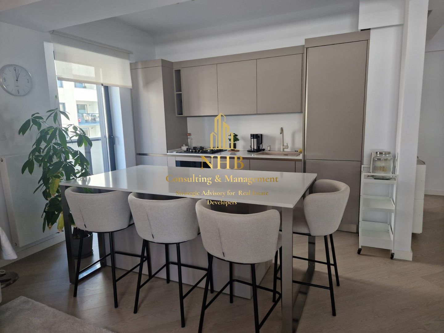 Apartament spatios de 3 camere Cortina North Pipera - Poză 4