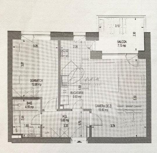 Apartament 2 camere de vanzare Nusco City 2 Pipera Aviatiei Promenada - Poză 2