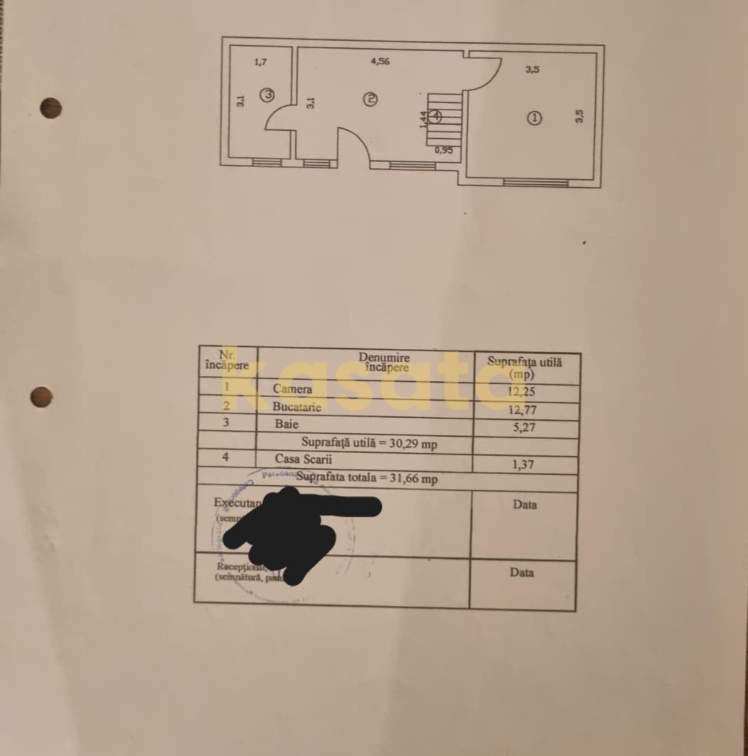 Casă 3 Camere de Vanzare | Curte | Renovată | Magazie - Schiță 25