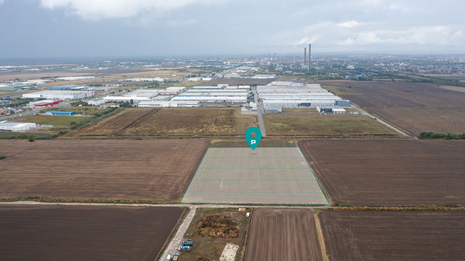 Teren Industrial Zona Șagului- 35eur mp - Poză 1