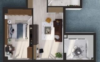 Apartament finisat premium | Terasa 15 mp | Ansamblu rezidential nou! - Poză 1