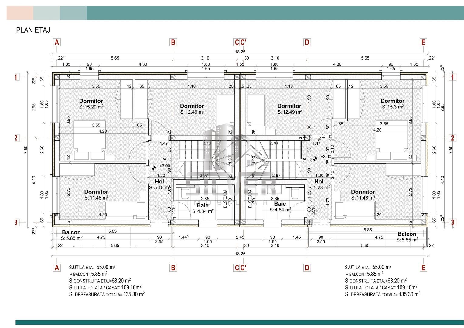 Case  tip duplex in zona centrala Gilau. - Poză 6
