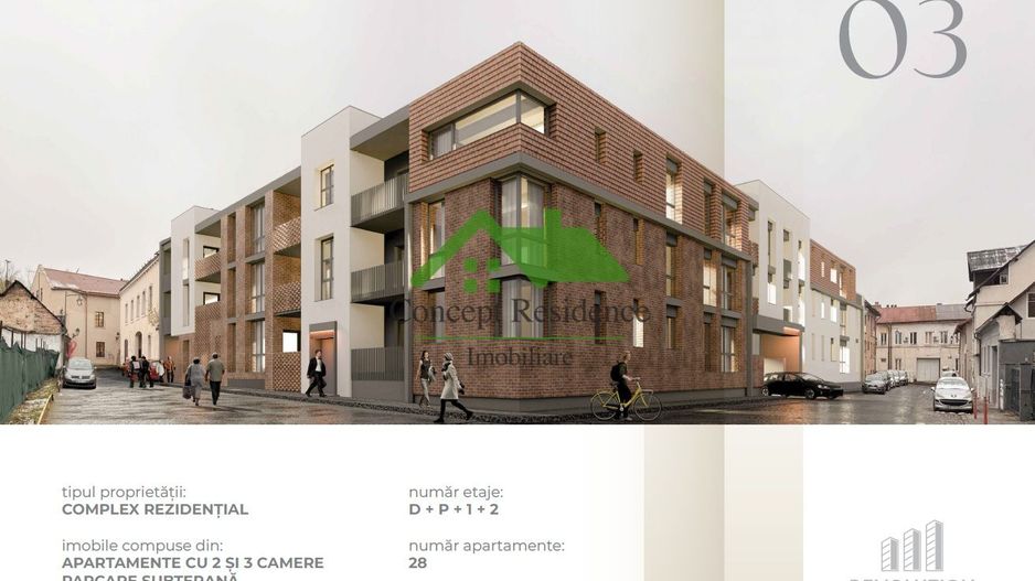 Ultimele apartamente cu 3 camere, ansamblu exclusivist – Centrul Vechi - Poză 1