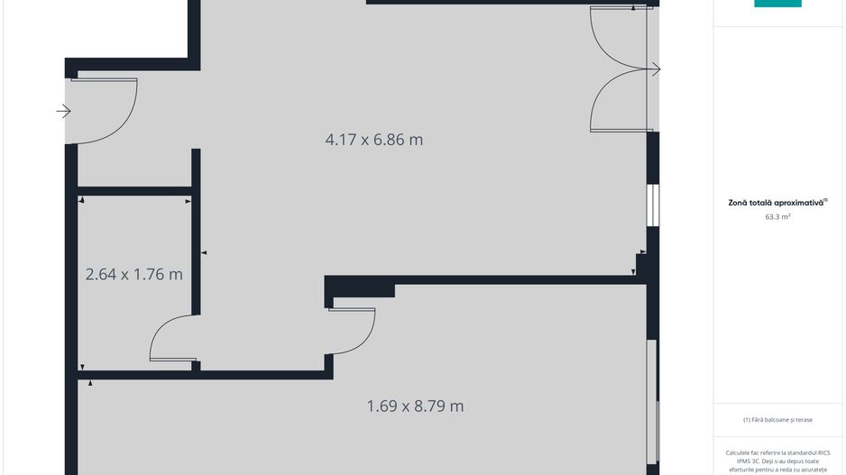 Apartament 2 camere, Erou Iancu Nicolae - Poză 3
