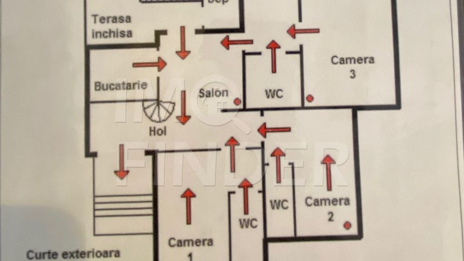Inchiriere casa 4 camere, zona Centru/Andrei Muresanu - Poză 21