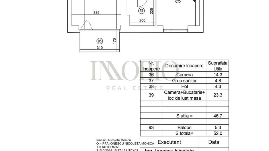 Apartament 2 Camere | Aviatiei Tower - Poză 17