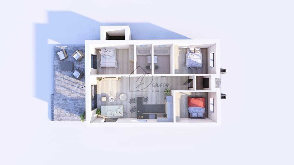 Vilă individuală 4 camere Tunari I parter, 400 mp teren - Poză 5