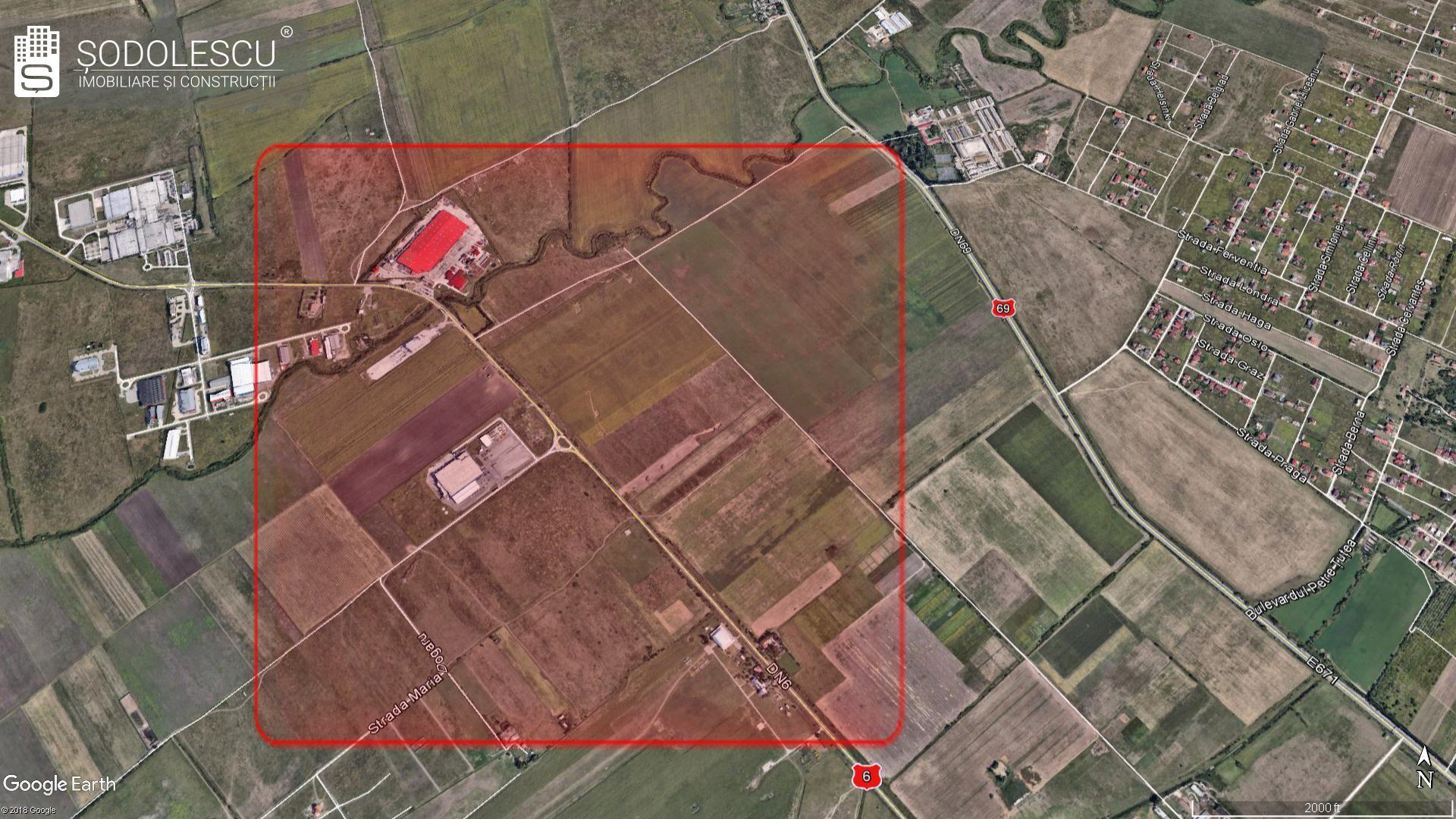 Teren cu PUZ pentru locuinte colective - Poză 1