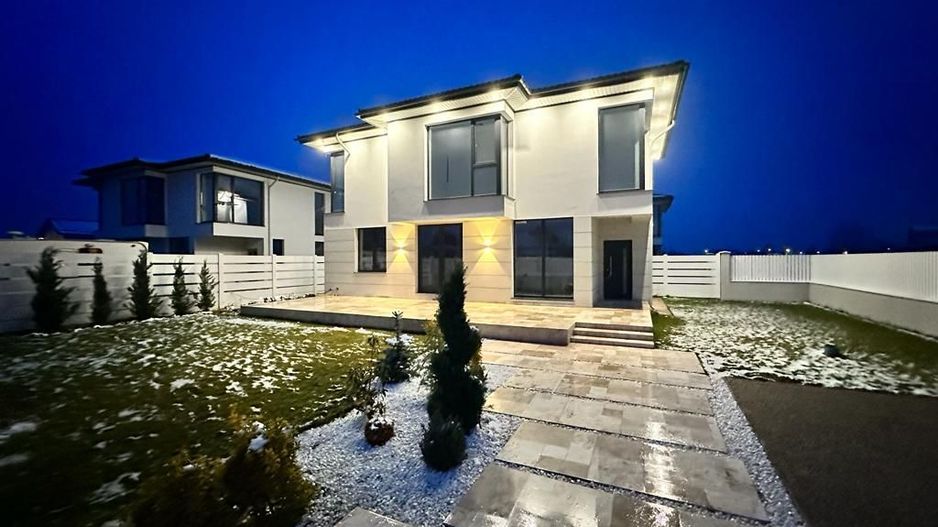 Casă nouă cu grădină generoasă și lumină naturală, în Tunari - Poză 3