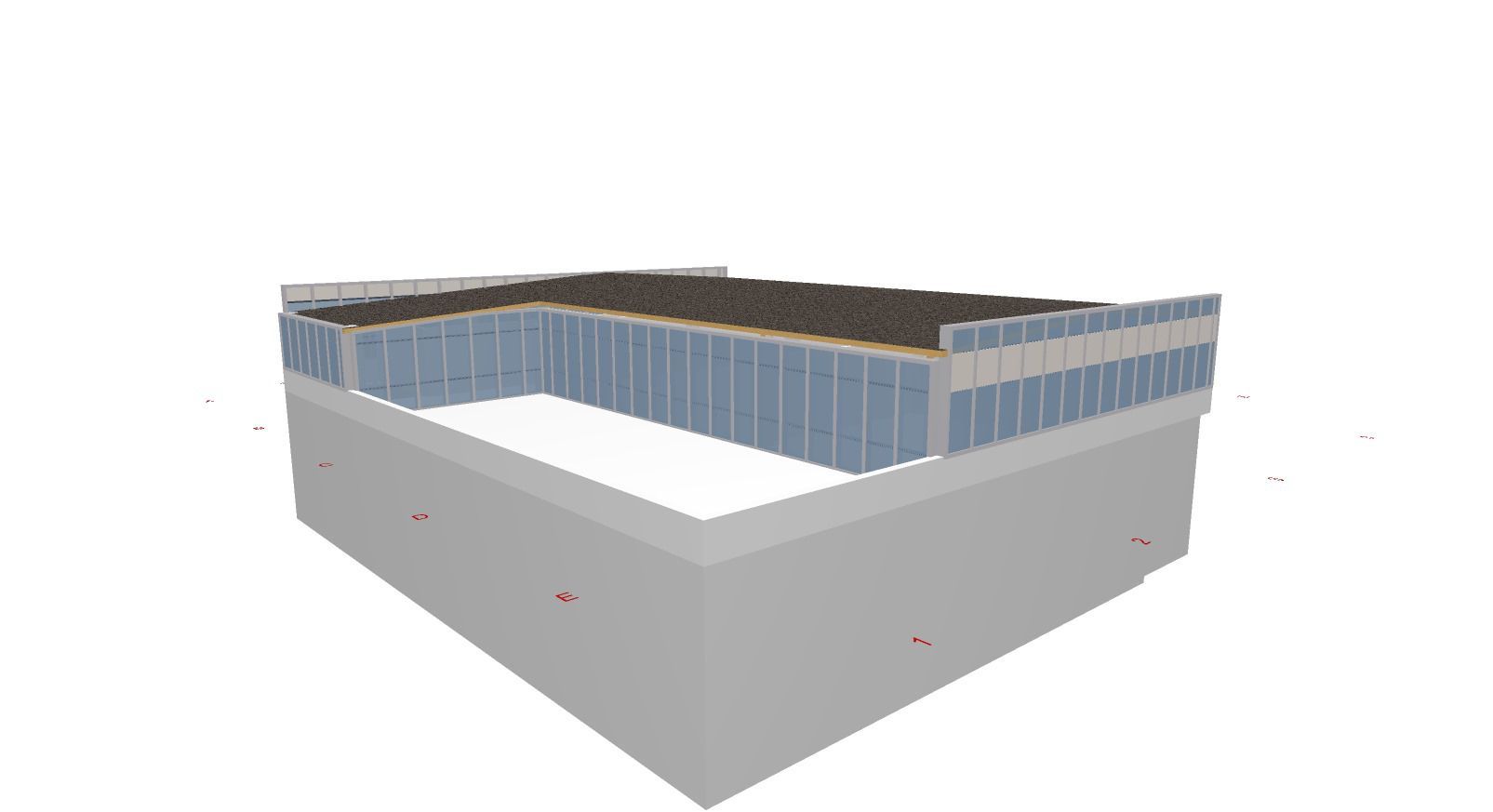 Birouri supraf.  32-250 mp, zona centre comerciale - Poză 1