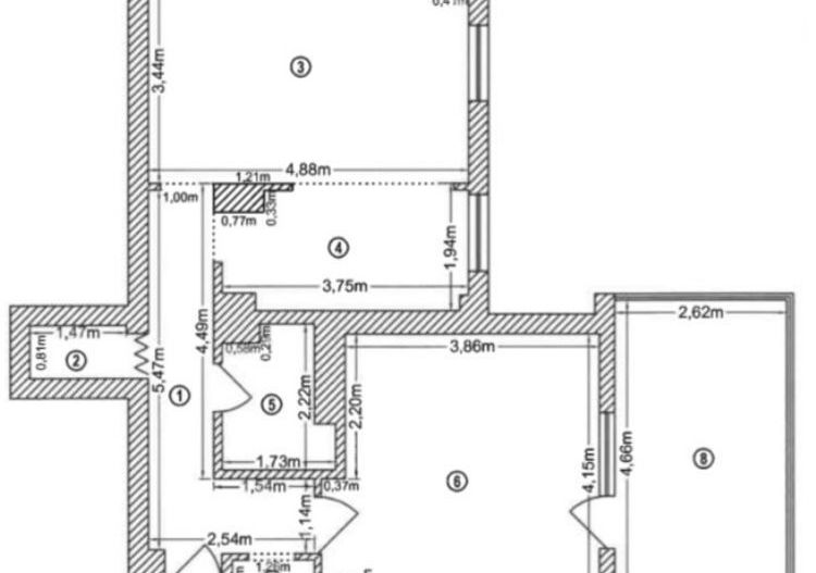 Apartament 2 camere Lujerului | Metrou 2 minute | Nemobilat - Poză 9