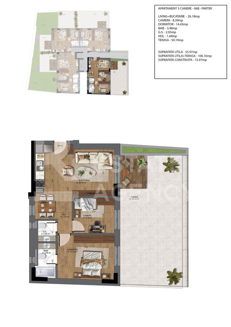 Vânzare, apartament, 3 camere, București - Poză 9