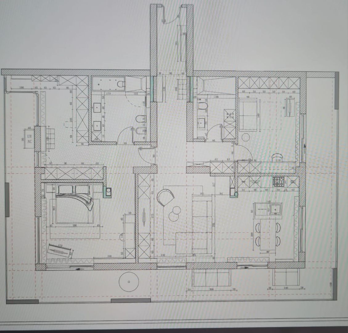 Apartament LUX | 3 camere | Pipera - Schiță 13