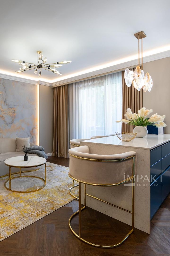 Apartamentcu 2 camere finisat lux in zona centrala - Poză 3