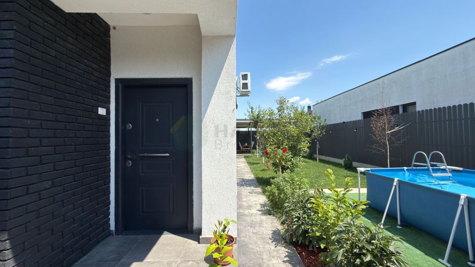 Casa pe parter cu 3 camere | Tunari | Mobilata si utilata - Poză 29