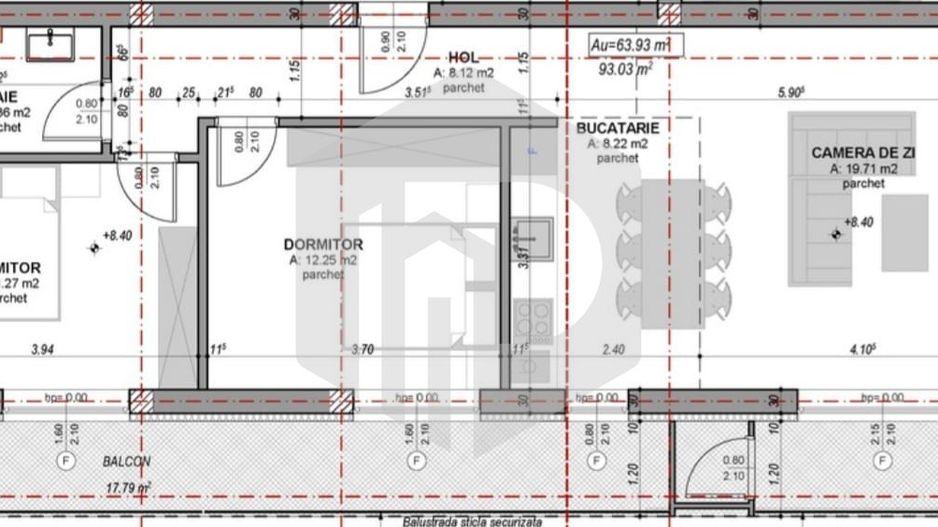 Doamna Stanca - Apartament 3 camere - 64 mpu - LA Cheie - Poză 1