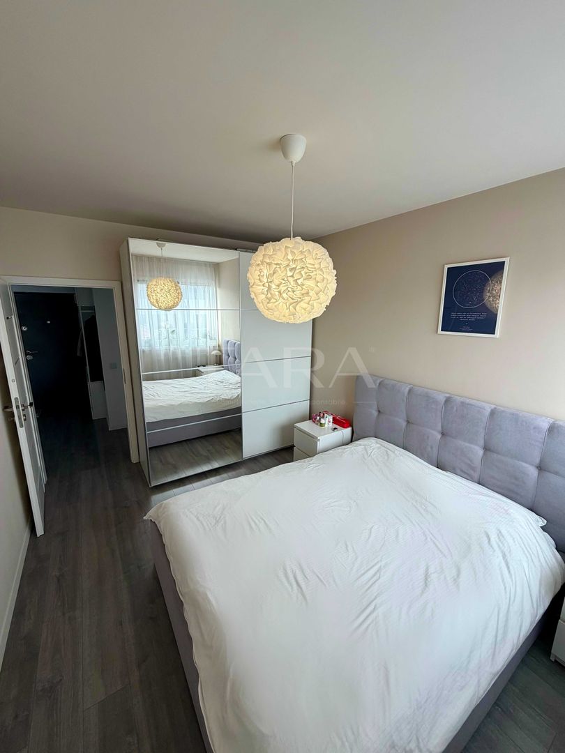 Apartament modern, 2 camere, parcare subterană,  zonă linistita. - Poză 6
