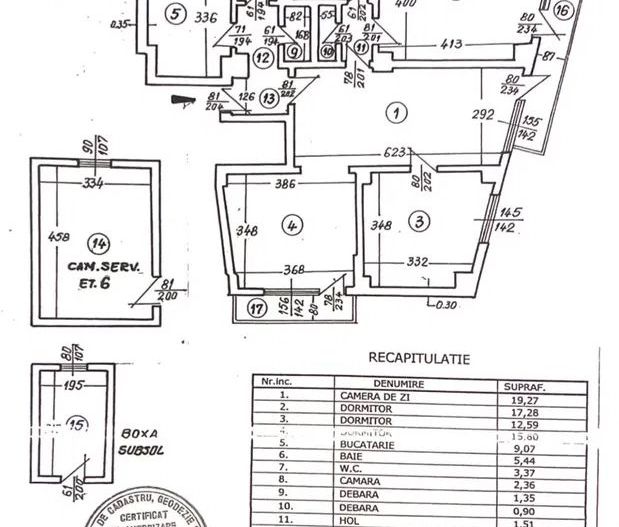 De vanzare Apartament 4 camere Vasile Lascar, Central, Creditabil - Poză 12