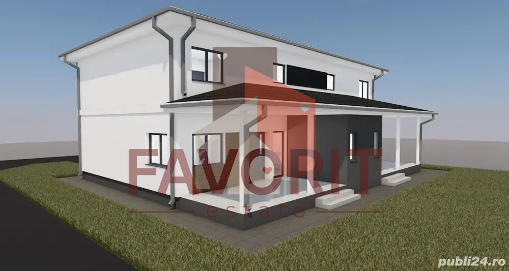 Duplex cu 4 camere de vanzare - Mosnita Noua. Zona Excelenta. - Poză 2