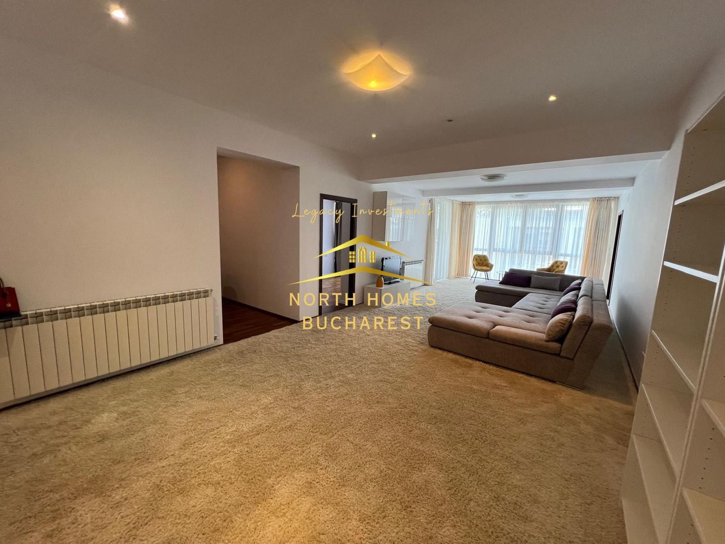 Apartament de ichiriat - 3 camere Herastrau -PARCARE -BOXA -NOU - Poză 47