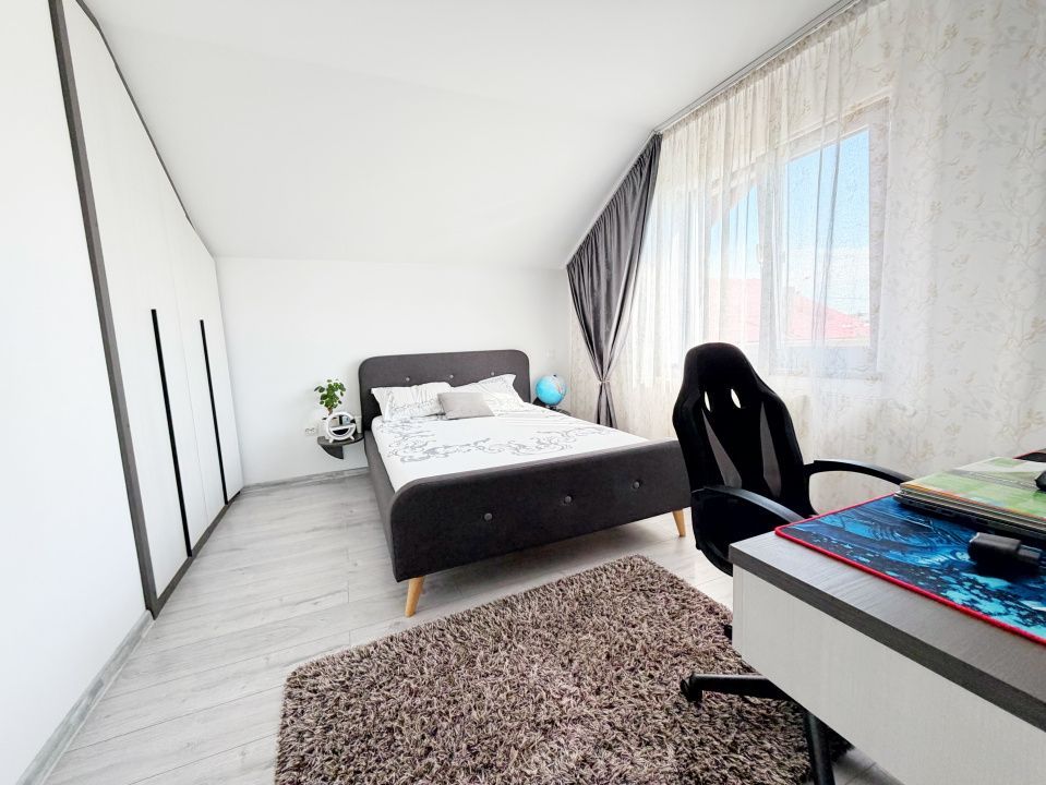 Casa moderna la cheie cu teren 485 mp Stefanesti - Poză 18