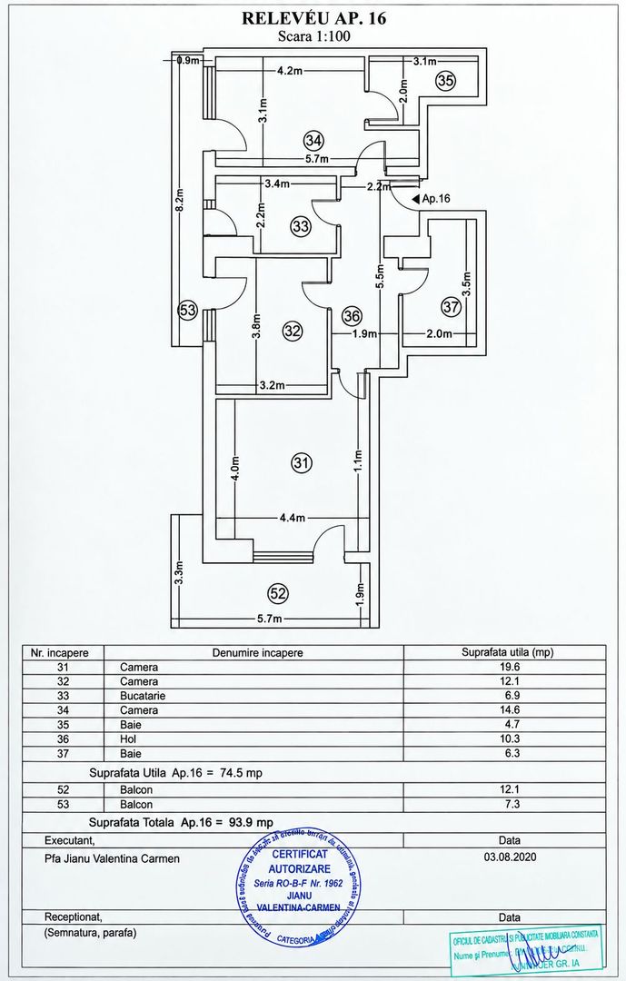 3 camere | Mamaia Central - Hotel Rex | Mobilat | Prima utilizare - Poză 19