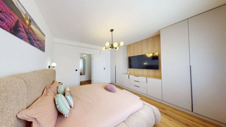 Penthouse de vanzare in Sibiu, pe 2 niveluri, mobilat si utilat modern - Poză 4