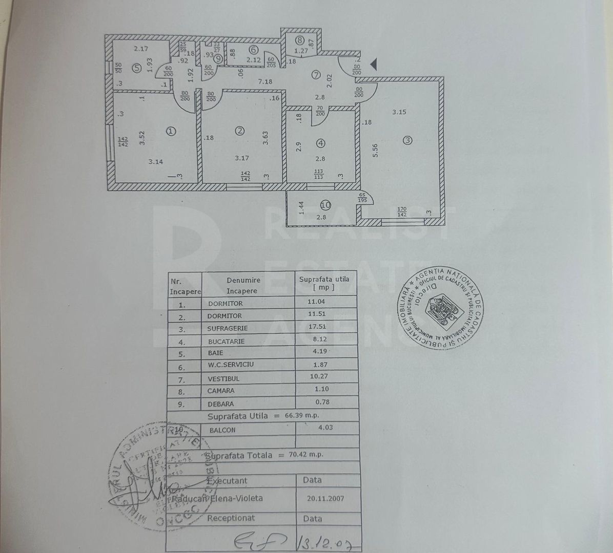Vânzare, apartament, 3 camere, Str. Cristea Mateescu, București - Poză 20