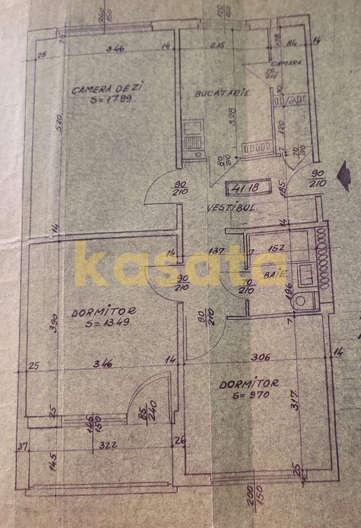 Apartament 3 Camere | Decomandat | Bloc Reabilitat | Garaj Disponibil - Schiță 20