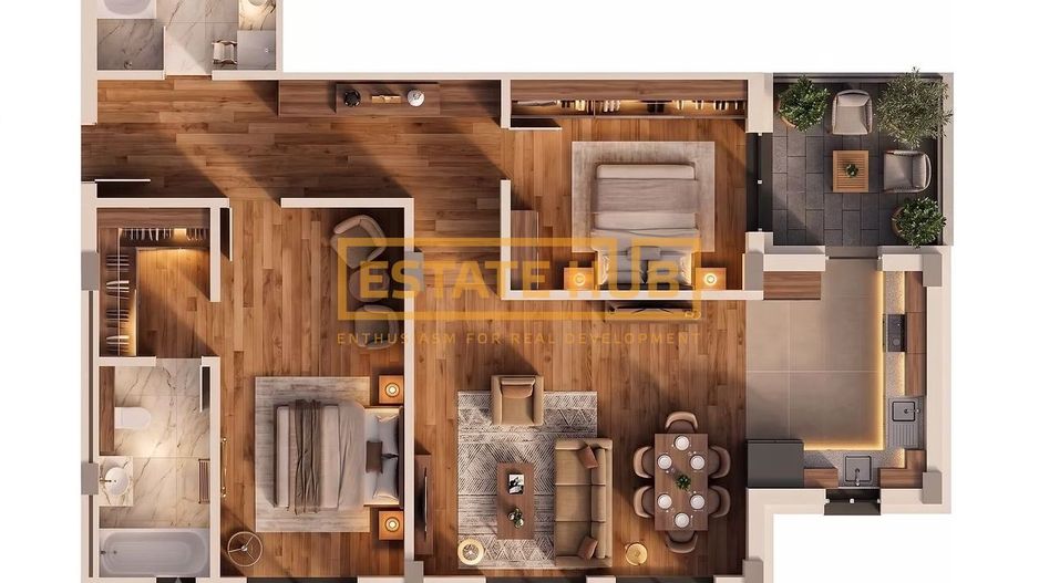 Apartamente 4 camere | Standarde NZEB | Comision 0 - Poză 2