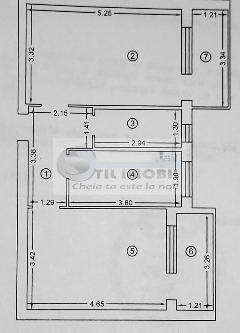 Apartament 2 Camere Decomandat, 58mp ARCU - Poză 8
