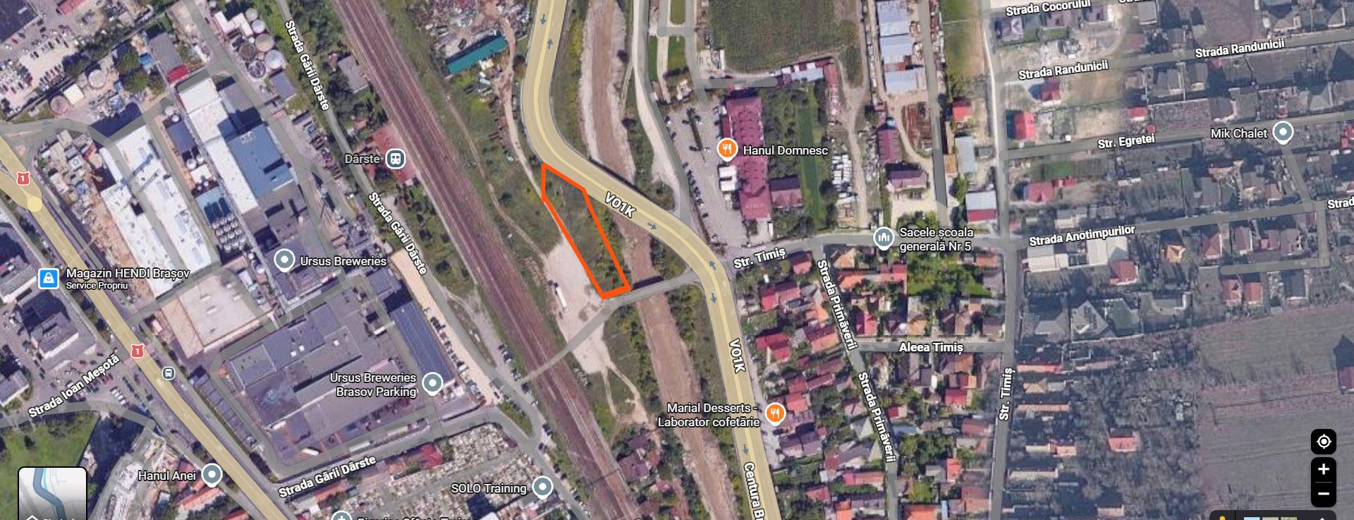 Teren pentru dezvoltare – 1.500 mp | Dârste, Brașov | P+4E–6E | CUT 2,9 - Poză 1