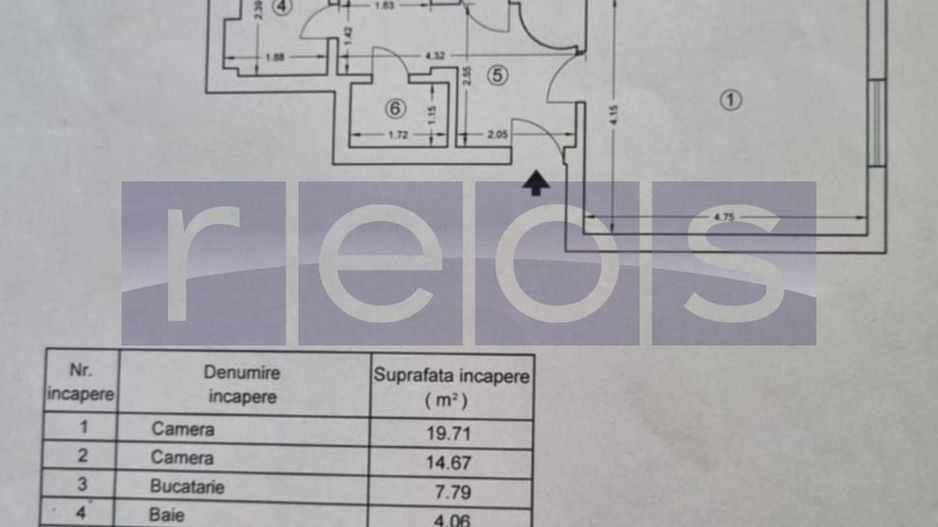 VANZARE 2 CAMERE  DECOMANDAT -Dorobanti- Iancu de Hunedoara - Poză 15