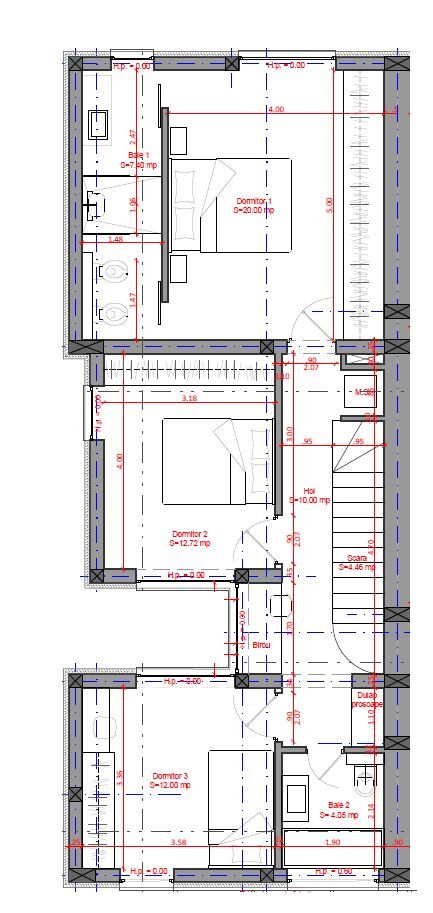 Lipovei | Duplex Premium | 4 Camere | Perete Dublu | Finisaje Tempini - Poză 34
