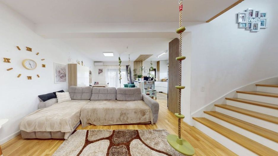 Casa de vanzare in Cristian - duplex - 125 mp utili + teren de 250 mp - Poză 6