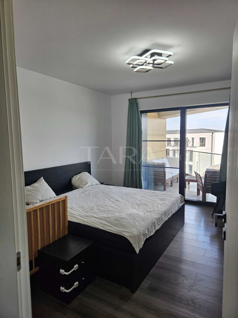 Apartament premium cu 2 camere, dressing și două balcoane generoase. - Poză 5