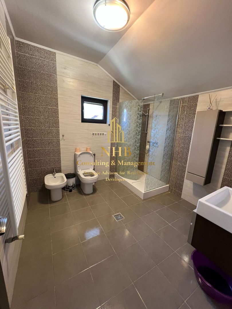Vila de inchiriat 5 camere cu piscina -P+1- 208 mp Tunari- Pipera - Poză 25