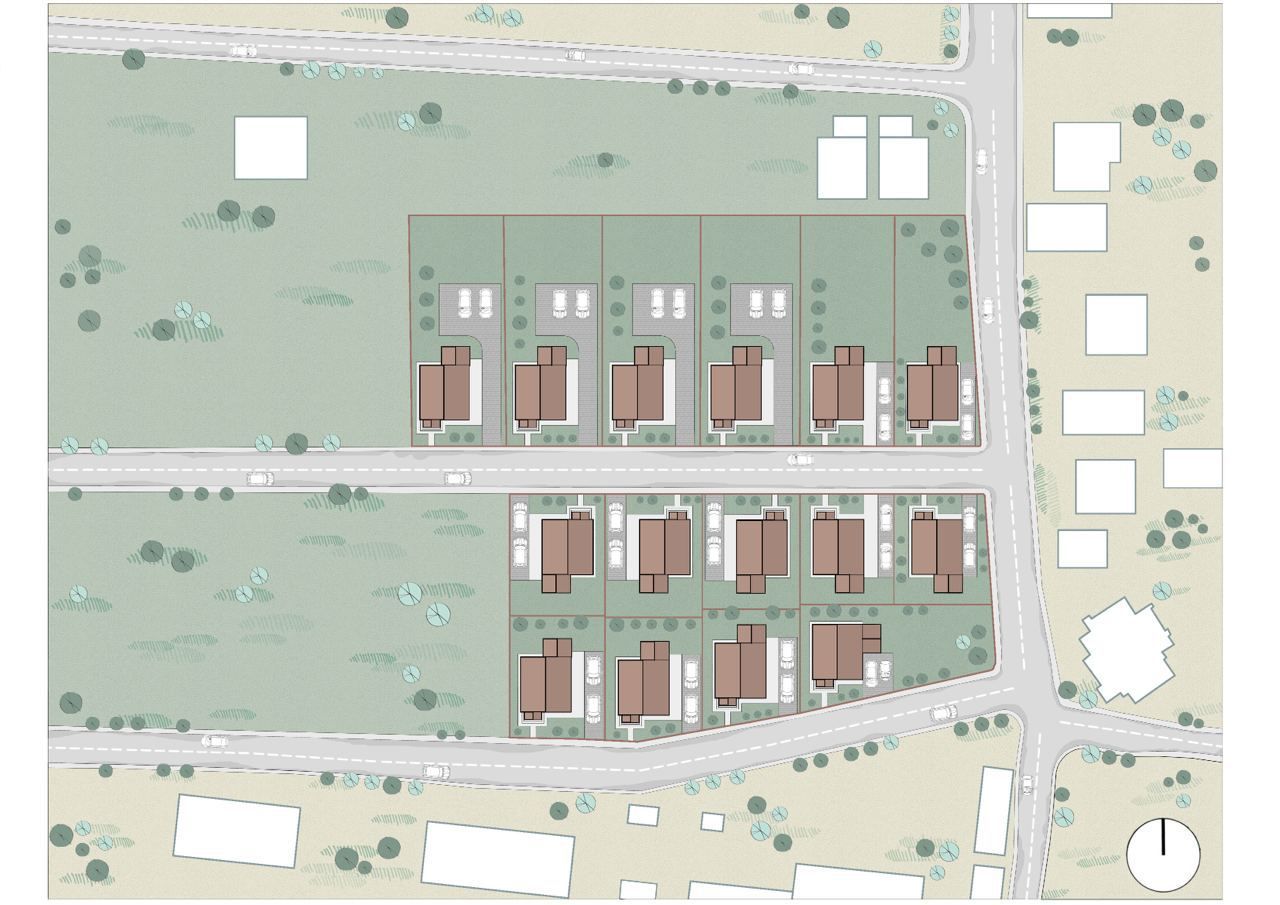 Ansamblul Rezidențial Compus Din 15 Case Individuale - Schiță 8
