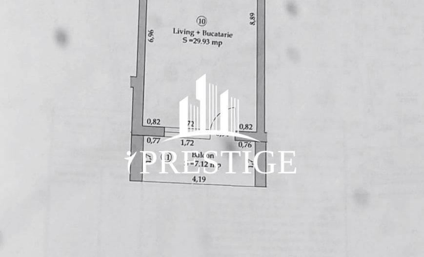 APARTAMENT TIP STUDIO PARTER | VILĂ CU DESIGN MODERN ÎN DA VINCI HOMES - Schiță 21