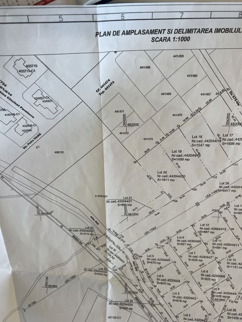 Teren locuite colective cu PUZ aprobat de P+2+Er - Poză 2