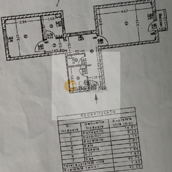 2 camere | Decomandat | etaj 8/10 | 100 m metrou Romancierilor - Poză 13